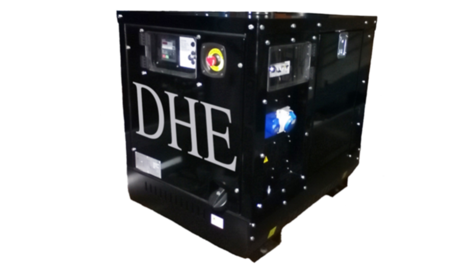 Derbyshire Stage Hire 8KVA Ultra Silent Road Towable Diesel Generator
